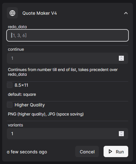 Final User Interface